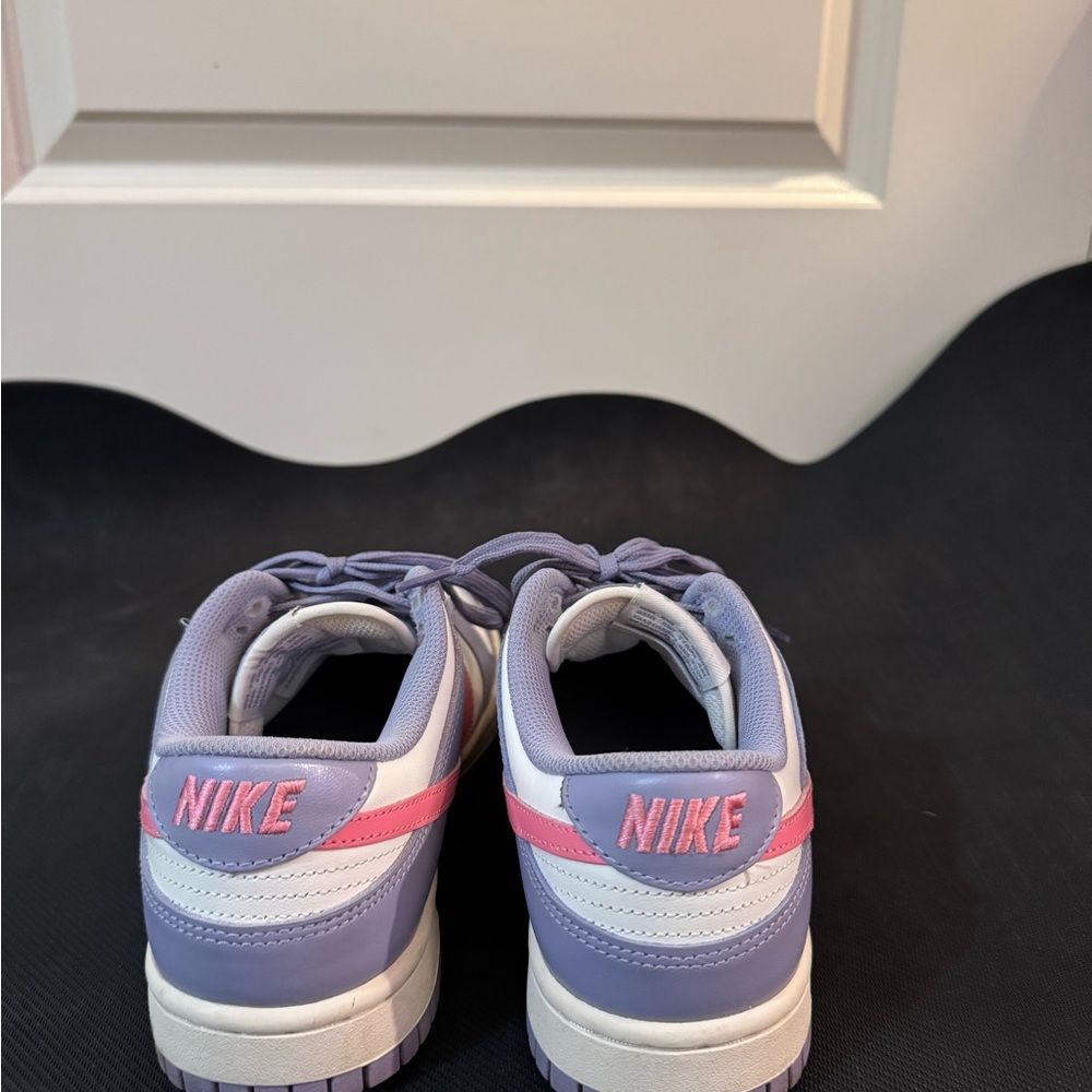 Nike Dunks pink and purple